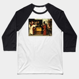 The Conjurer - School of Hieronymus Bosch Baseball T-Shirt